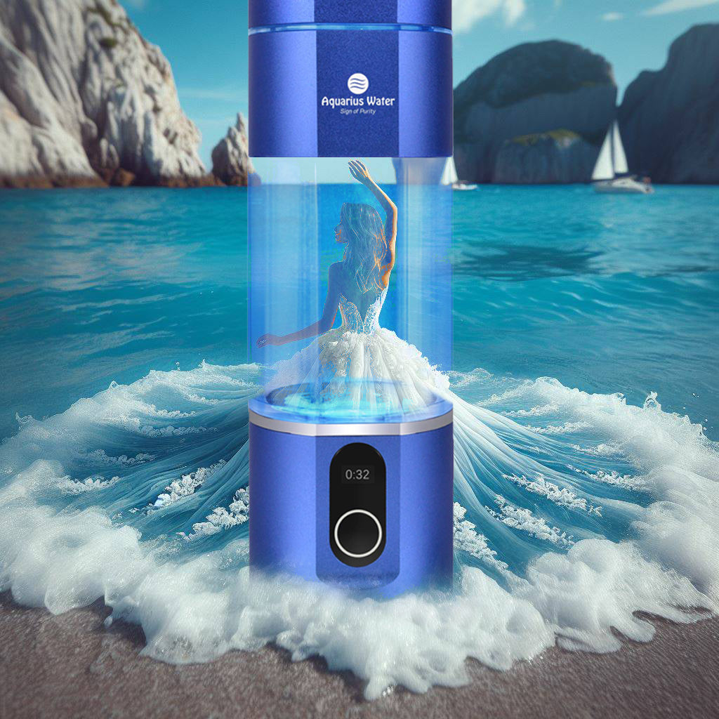 Aquarius Water Hydrogen Bottle 5000 ppb