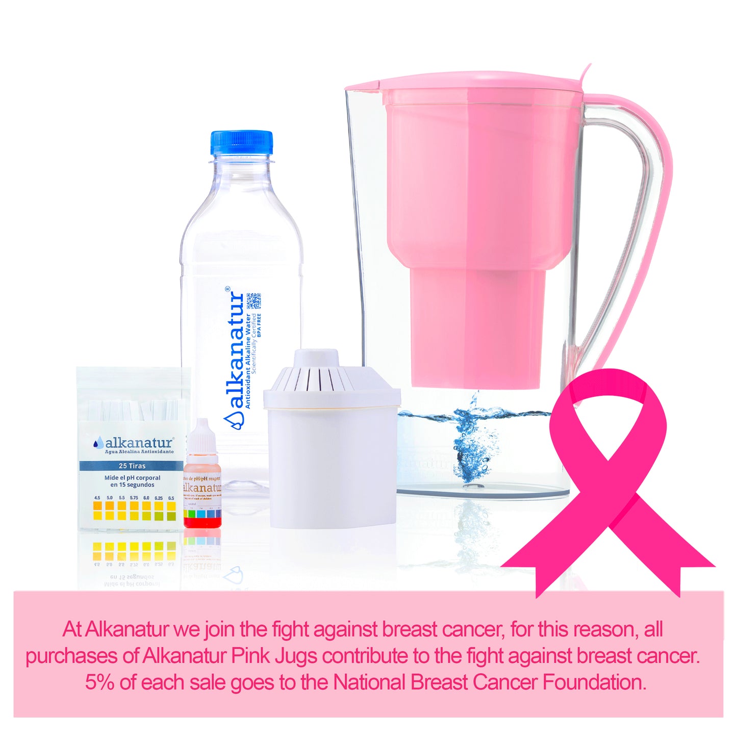 Pink Jug + Annual Pack